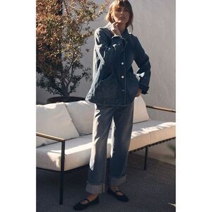 AMO Jeans size 30 Sonia Straight Leg Cuffed Taboo Wash Casual Minimalist Denim